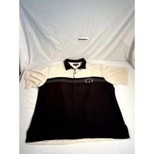 The Weekender Button Up Shirt Mens sz XXL White Black